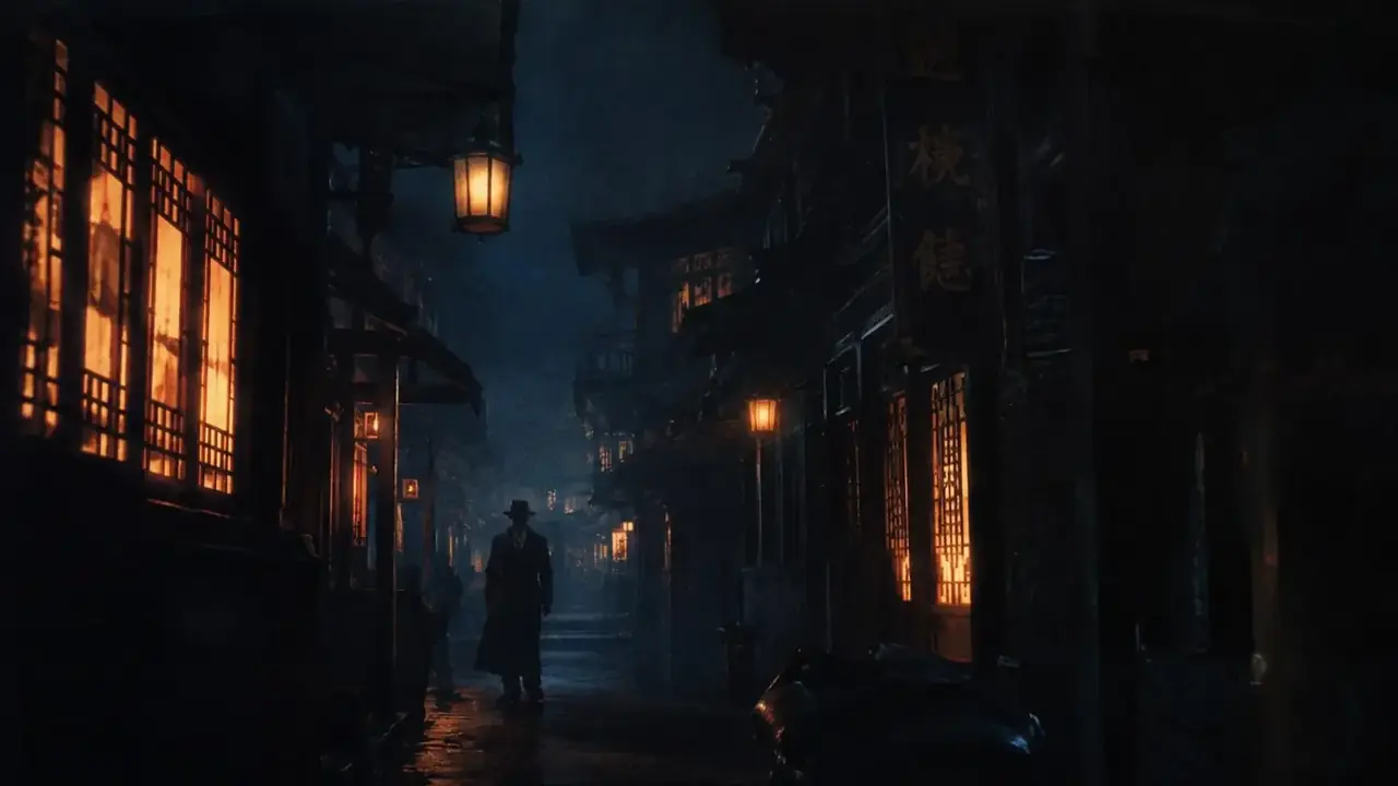 不在卷宗里的人首屏海报：第九号案卷是空的，而所有人都说那个证人从来没有存在过。
